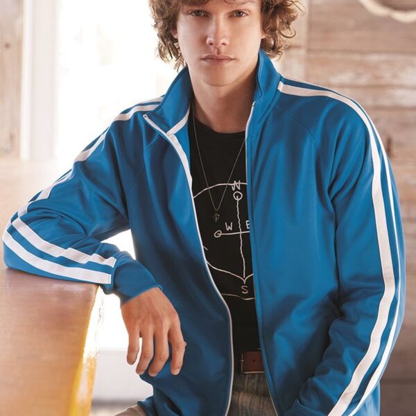 Lightweight Poly-Tech Full-Zip Track Jacket Thumbnail