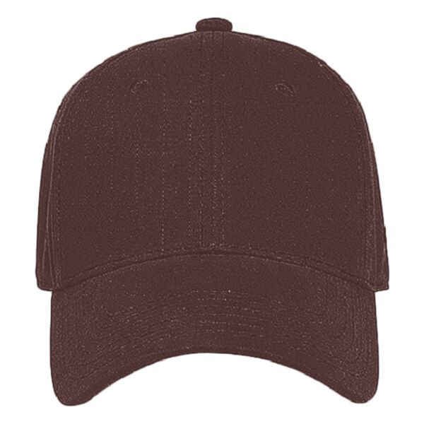 OTTO Ultra Fine Brushed Superior Cotton Twill Six Panel Low Profile Baseball Cap Thumbnail