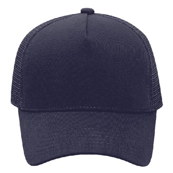 OTTO Comfy Cotton Jersey Knit Five Panel Pro Style Trucker Hat Thumbnail